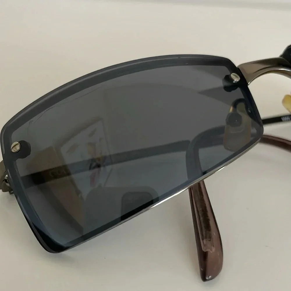 Gucci vintage retro frameless sunglasses - Picture 3 of 14